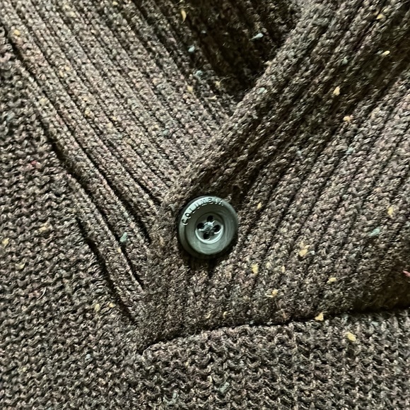 Columbia brown sweater (sz s) - Picture 4 of 10